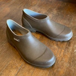 Aigle Waterproof low cut clogs/booties
